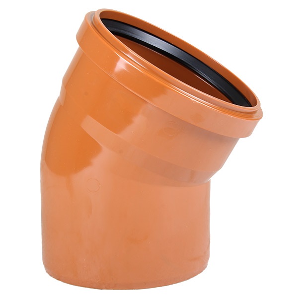 Kaczmarek Kloakbøjning PP 160 mm x 45° (8 stk/ks)