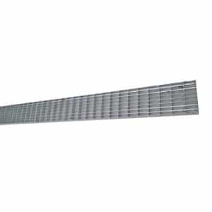 VOTEC sokkelrist galvaniseret 1000x200x20mm. maskestørrelse 53x10mm
